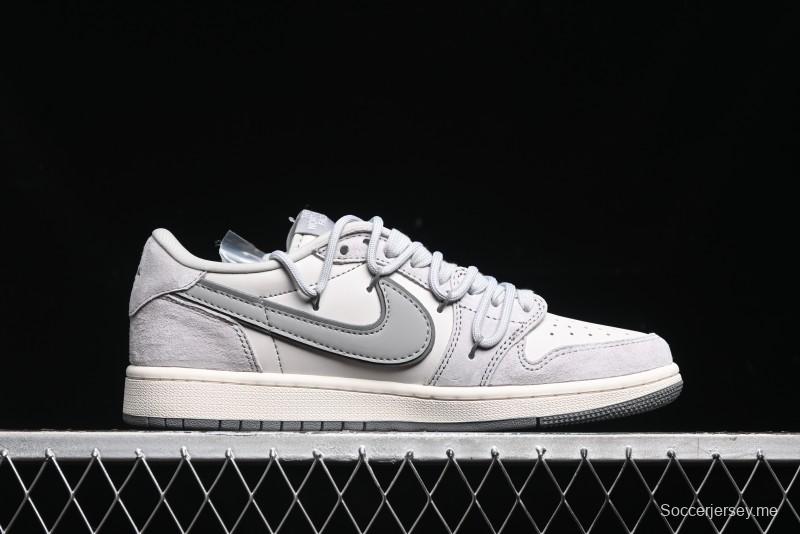 Nike Travis Scott x Fragment Design x Air Jordan 1 Low OG SP AJ1 - SJ0086-142