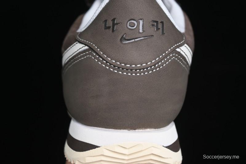 Nike Classic Cortez Leather Retro Running Shoes - FQ8144-237