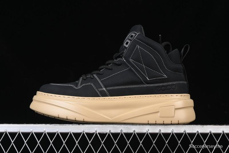 Ecco Soft 8 Anniversary Series Innovative Non-Slip Simple High-Top Wear-Resistant Casual Shoes - 81771301001