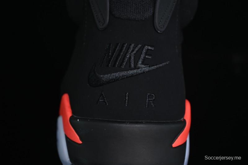 Nike Air Jordan 6 Retro Basketball Shoes with Infrared Design and 3M Reflective Details - 384664-060