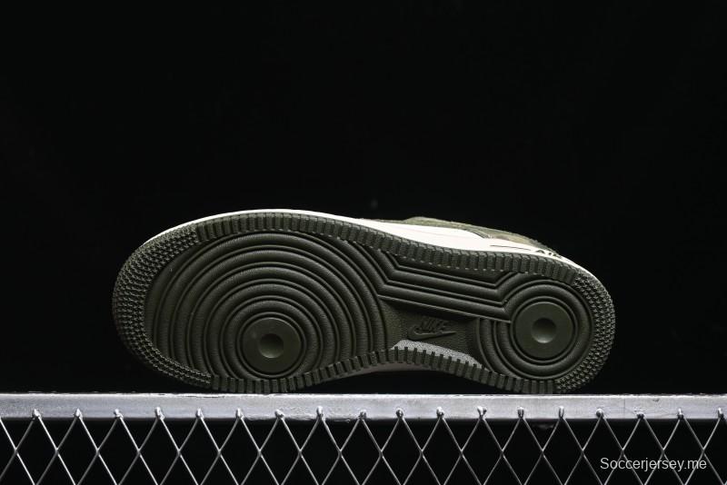 Nike Air Force 1 '07 Low Bape Collaboration - Jungle Camouflage Low-Top Casual Sneakers - CH6336-509