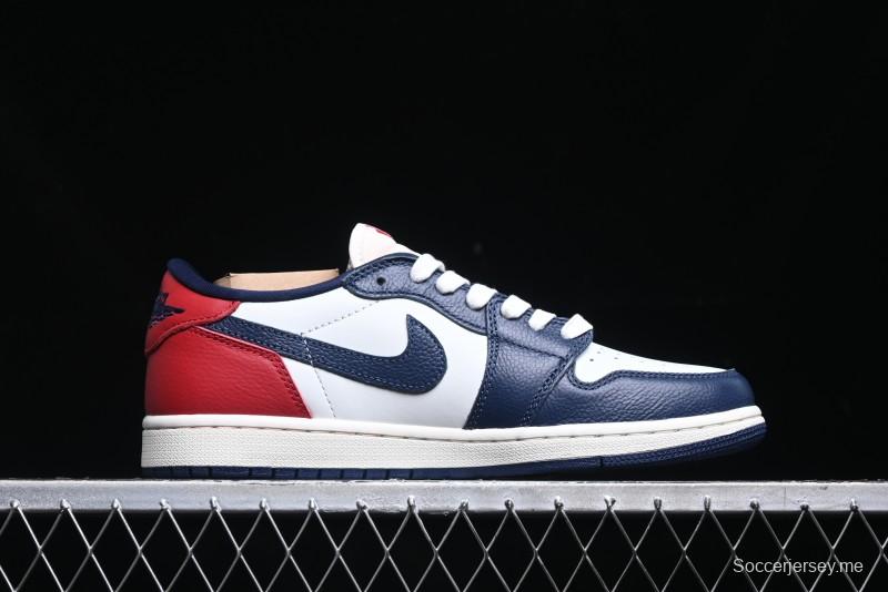 Nike Air Jordan 1 Low OG "Howard University" Casual Sneakers - HQ2993-100