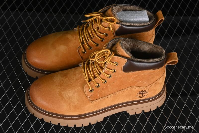 Timberland Classic Mid Waterproof Insulated Boot with Premium Suede Leather - TB10069-1YELLOW
