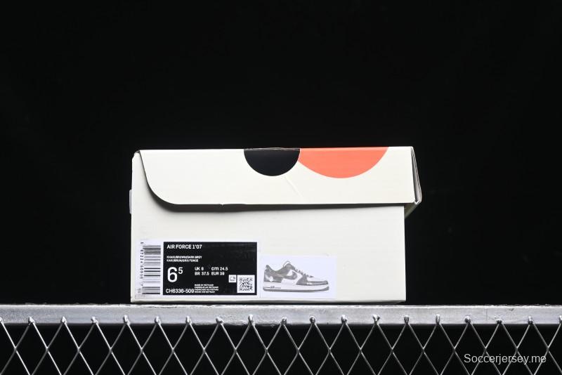 Nike Air Force 1 '07 Low Bape Collaboration - Jungle Camouflage Low-Top Casual Sneakers - CH6336-509