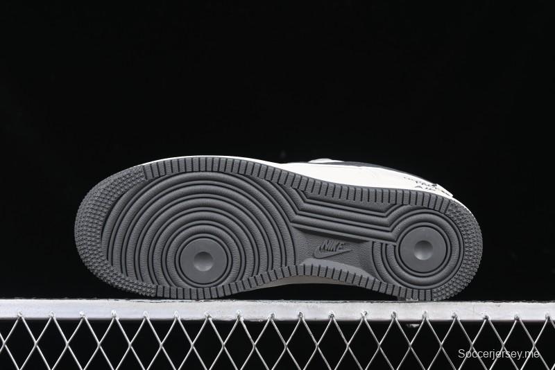 Nike Air Force 1 '07 Low The North Face Collaboration Beige Grey Check Grey Outsole Casual Sneakers - XZ6188-191