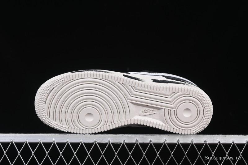 Nike Air Force 1 '07 Low The North Face Collaboration - Leather Graffiti Casual Sneakers - DM6688-008