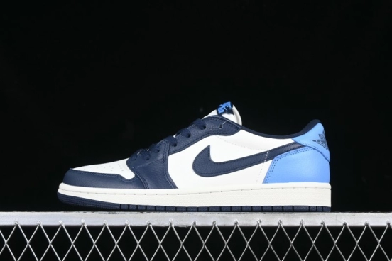 Nike Air Jordan 1 Low OG Obsidian AJ1 Low-top Lifestyle Basketball Shoes - CZ0790-400