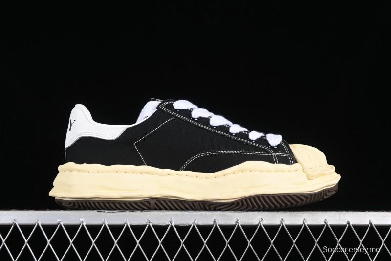 Wayne Original Sole Leather Low Sneaker with Melted Ice Cream Outsole - W.E5
