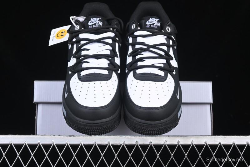 Nike Air Force 1 '07 Low Panda Smiley Low-Top Casual Sneakers - CV9879-542