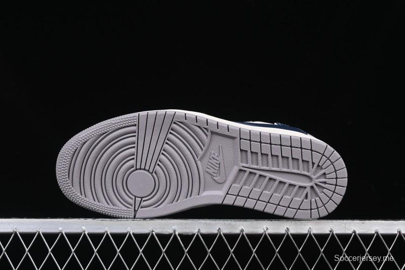 Nike Travis Scott x Fragment Design x Air Jordan 1 Low OG SP AJ1 Supreme Collaboration Sneakers - DM9288-006