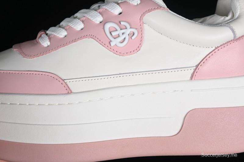 ANN ANDELMAN Pink White Chunky Retro Low-Top Sneakers - 210821