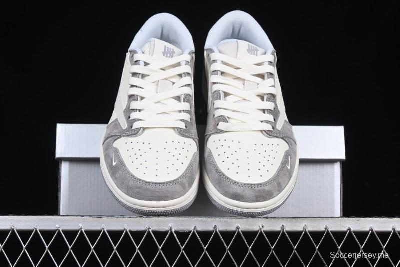 Nike Travis Scott x Fragment Design x Air Jordan 1 Low OG SP AJ1 Retro Casual Sneakers - DM7866-048