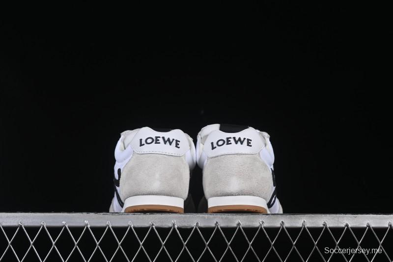Loewe Ballet Runner 2.0 Sneakers Retro Style Low-Profile Casual Sports Shoes with Asymmetric Toe Design - Ballet Runner 2.0