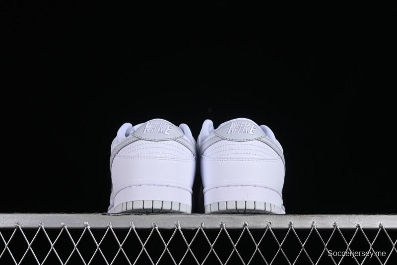 Nike SB Dunk Low All-White Low-Top Casual Skate Shoes - DV0831-101