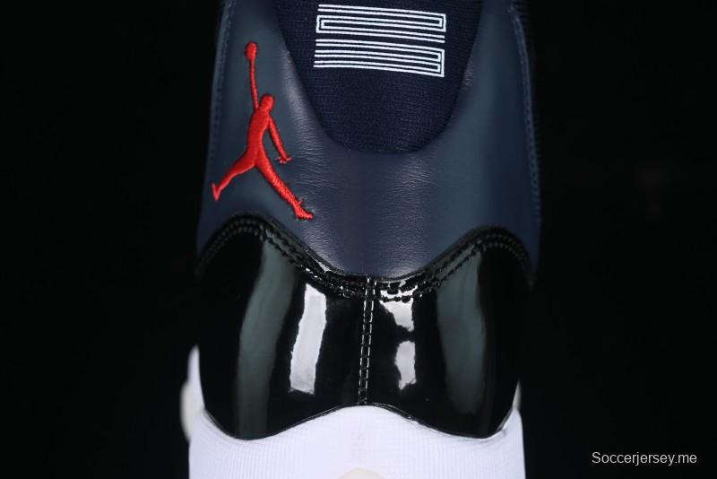 Nike Air Jordan 11 Retro High Navy Blue Basketball Shoes - CT8012-406
