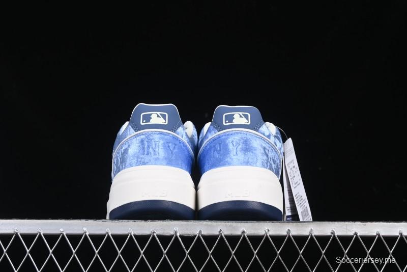 New York Yankees MLB Bigball Chunky Window Velvet Monogram Thick Sole Casual Running Shoes - 3ASXCVC4650NYS