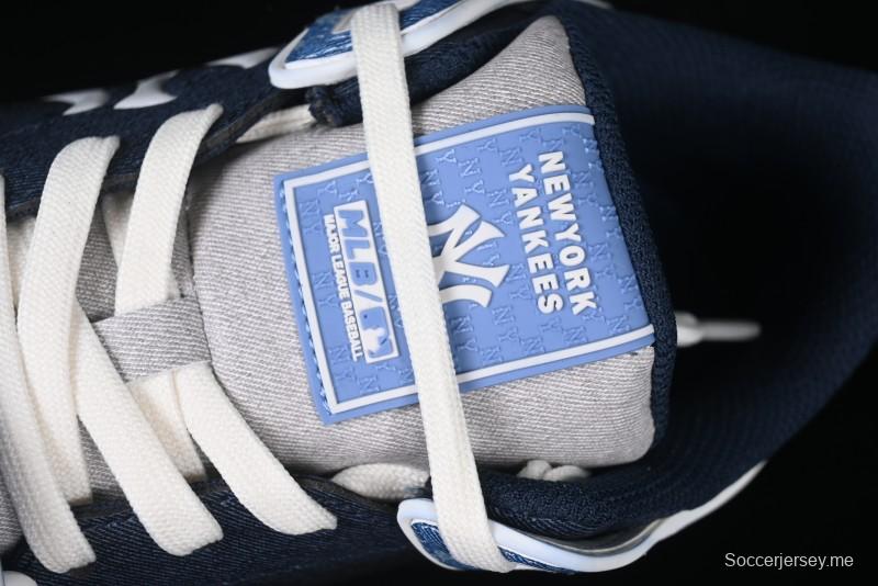 New York Yankees MLB Chunky Liner Lightweight Platform Sneakers with 6cm Height Increase - 3ASXCHL4N50BLS