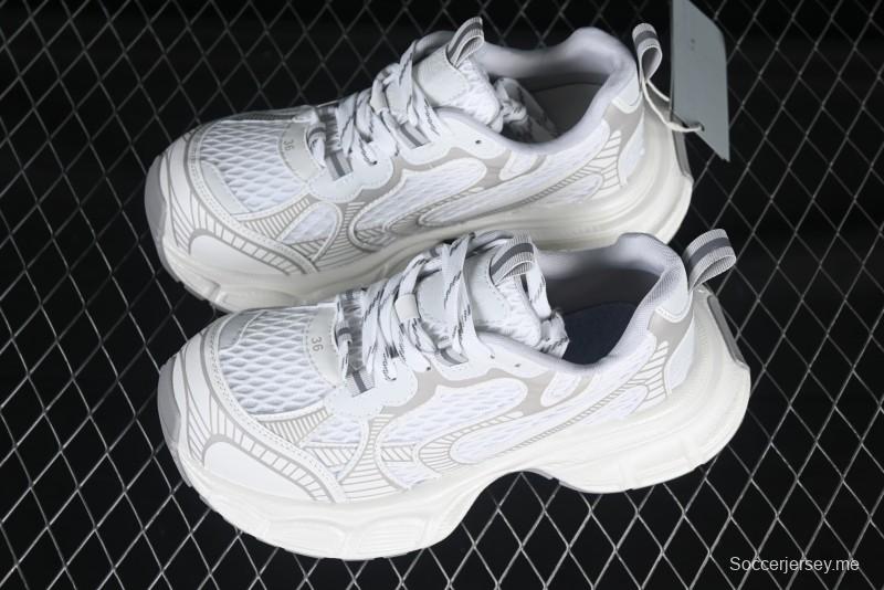 GG-CC Casual Running Shoes with Irregular Design for Trendy Look - 5509 White