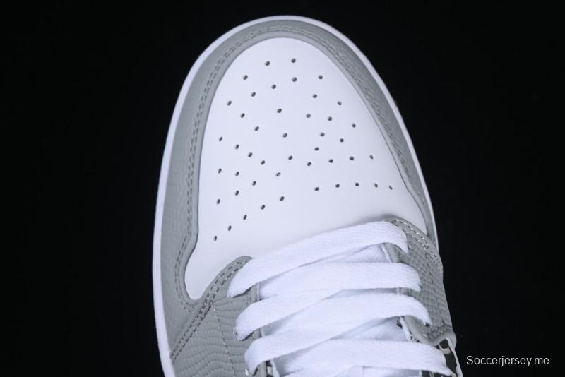 Nike Air Jordan 1 Low True Blue Retro Basketball Shoes - DM1199-140