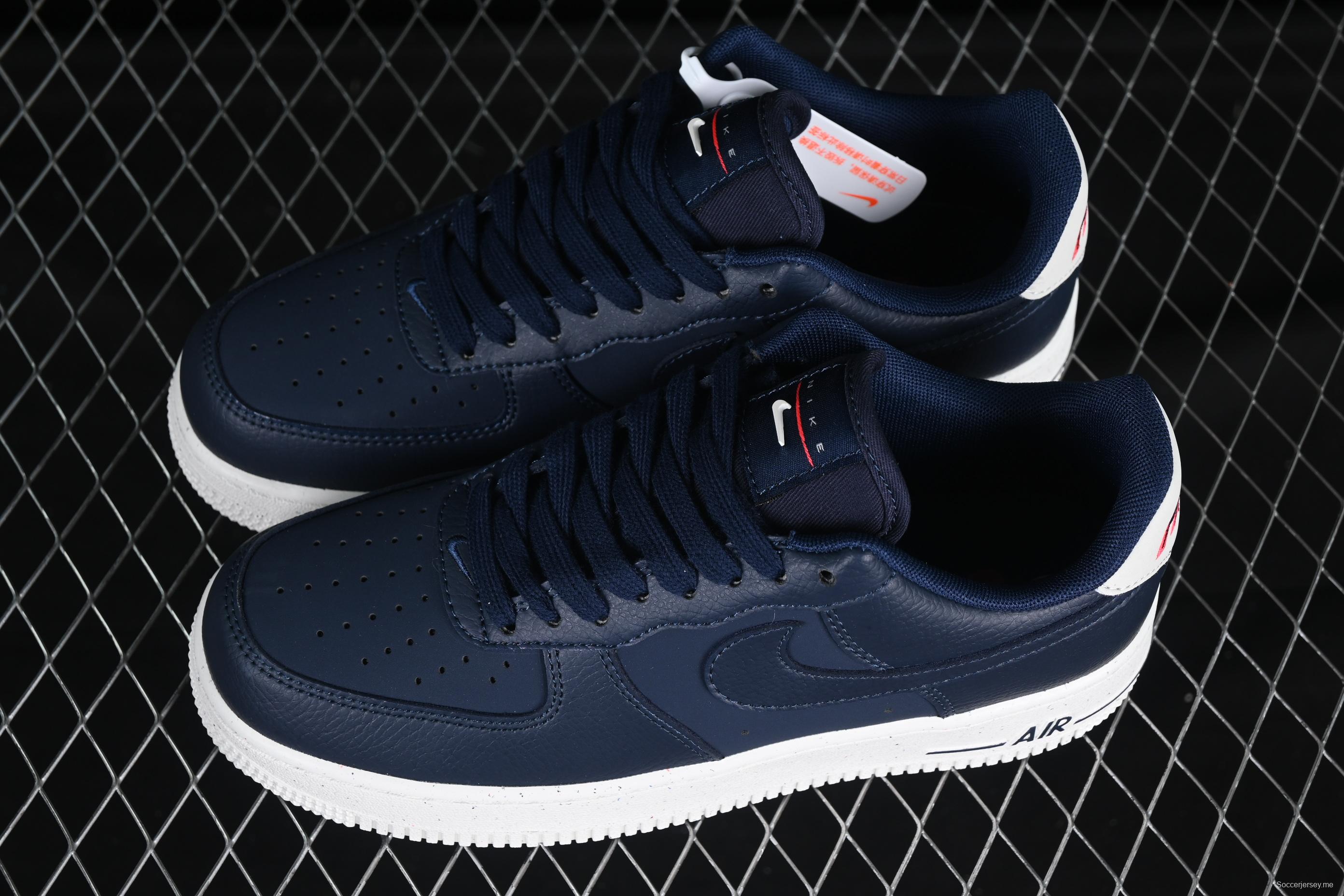 Nike Air Force 1'07 Low Casual Sneakers with Full-Length Air Cushion - DZ2708-100