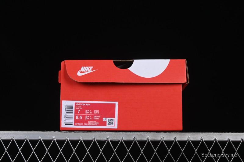 Nike Runtekk V2K Retro Low-Top Running Shoes with Cushlon Midsole and Anti-Slip Design - HF5342-100