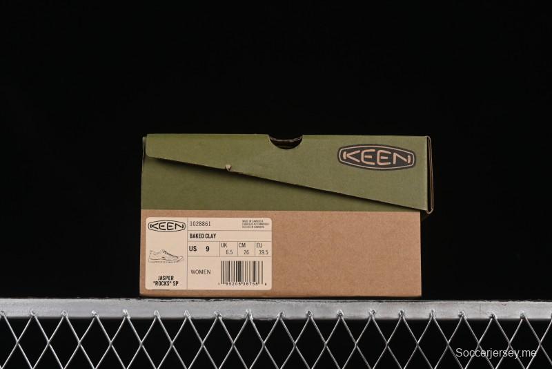 Keen Jasper Rocks SP Urban Series Retro Low-Top Flat Camping Hiking Mountaineering Training Shoes - 1028861Baked Clay