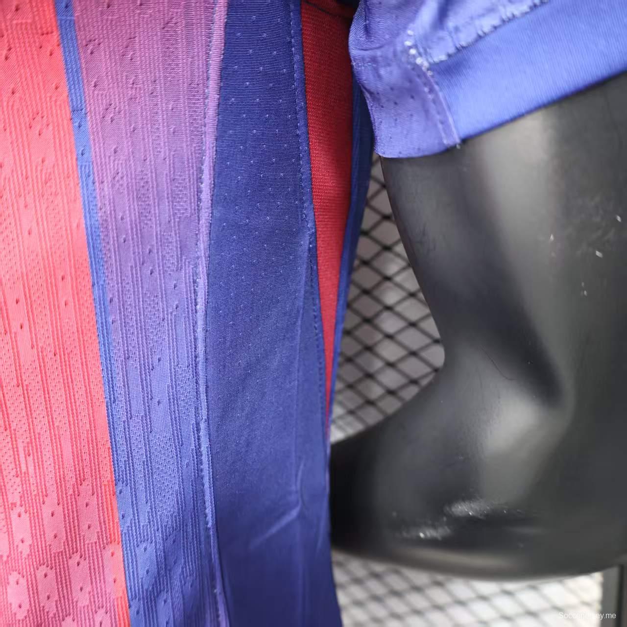 نسخة اللاعب 25/26 قميص برشلونة الأساسي 25/26