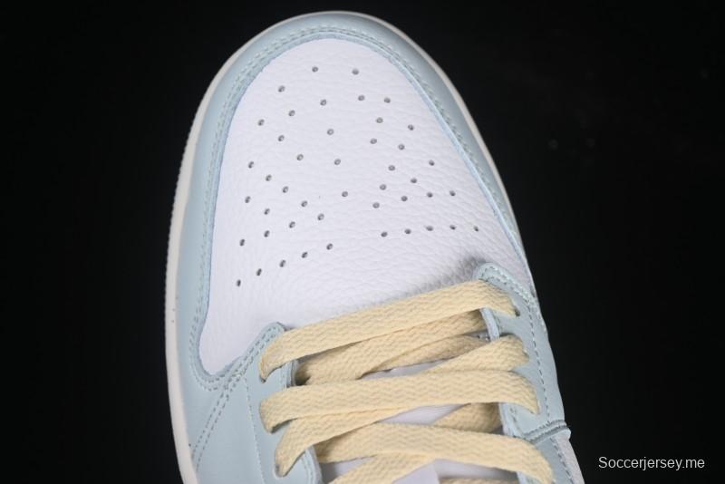 نايك اير جوردان 1 اير جوردان 1 لاو AJ1 AJ1 أزرق نعناعي منخفض الكاجوال لايف ستايل - HJ5999-400