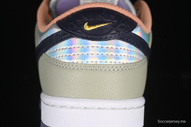 حذاء رياضي كاجوال منخفض من نايك دانك لو سووش بطبعة الأزهار - HV5750-133