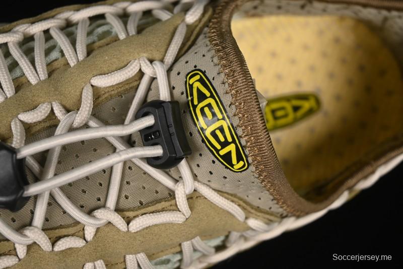 صندل رياضي مسطح منسوج بحزام مطاطي منسوج بحزام مطاطي للرياضات المائية الخارجية من كين يونيك - 1014097