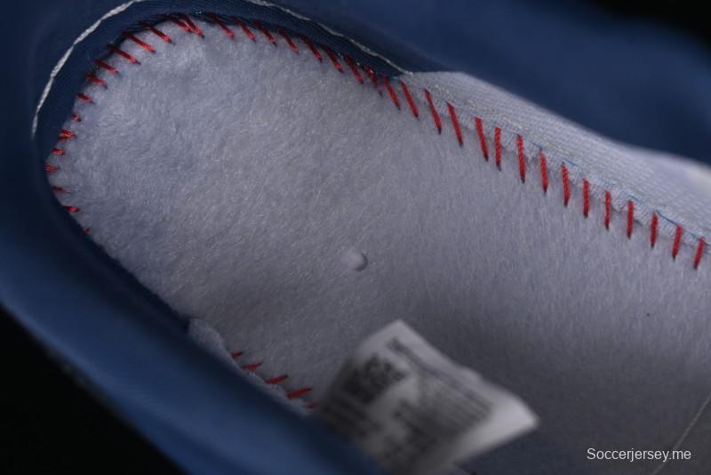 حذاء نايك اير فورس 1'07 منخفض فوغ تعاون نايكي، حذاء رياضي كاجوال أزرق مموج بيج - KK1988-079