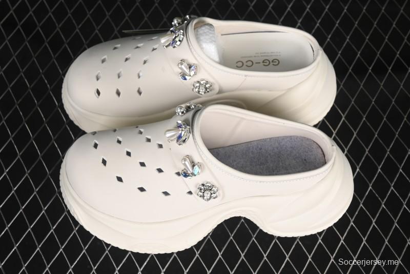 صندل بلاتفورم كاجوال بنعل سميك لموضة الربيع - G25X281