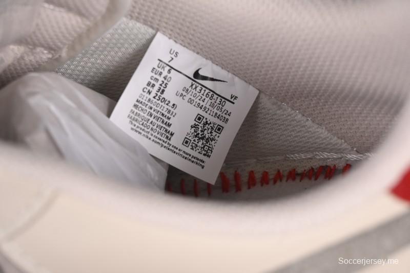 حذاء نايك اير فورس 1 '07 منخفض من نايك اير فورس 1 '07 LV Collaboration باللون البيج الرمادي مع أفعى سووش سنيكرز كاجوال - XX3168-130