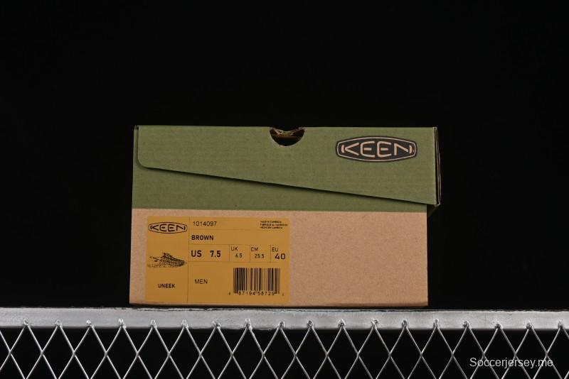 صنادل كين يونيك فلات-إم المنسوجة المرنة في الهواء الطلق للمشي والأنشطة المائية - 1014097 بني