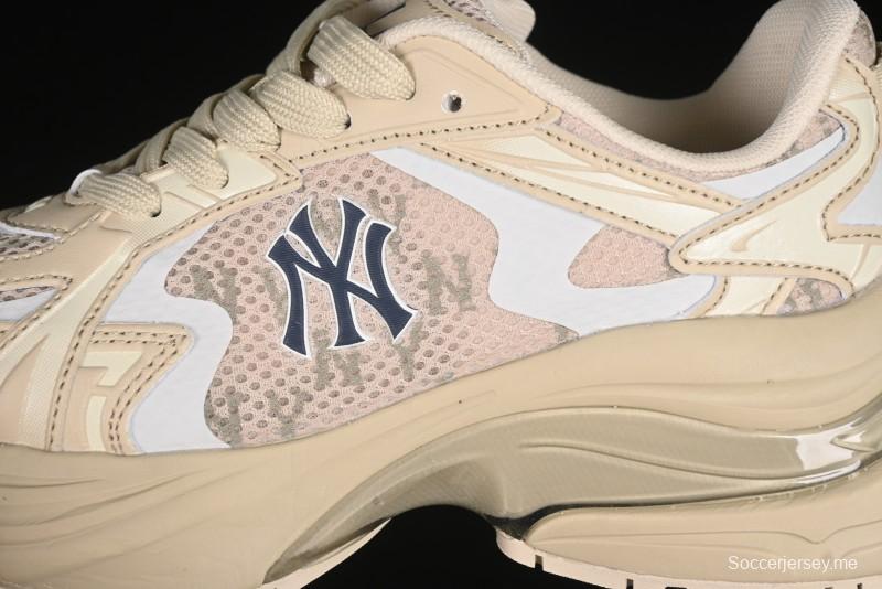 حذاء جري كاجوال ذو نعل سميك بنعل سميك بنمط منحني مكتنزة من نيويورك يانكيز MLB - 3ARNSPL5N50SAS
