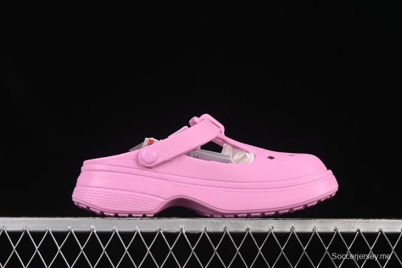 صنادل كروكس ماري جين كلاسيك كلاسيك كلاوج شاطئي بسيط من كروكس - B.D4