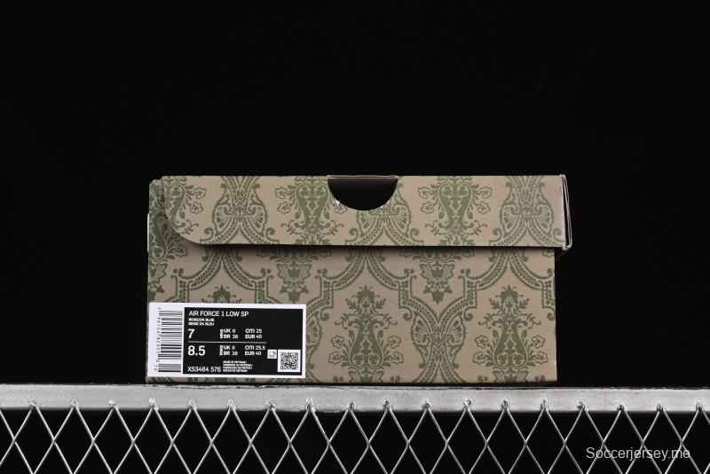 حذاء نايك اير فورس 1 '07 المنخفض من نايكي، حذاء رياضي كاجوال ذو نعل علكة كبير من غوتشي - XS3464-576