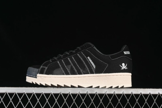 أديداس كلوت سوبرستار كلوت سوبرستار IE8879 حذاء رياضي كاجوال بتصميم مسنن - IE8879