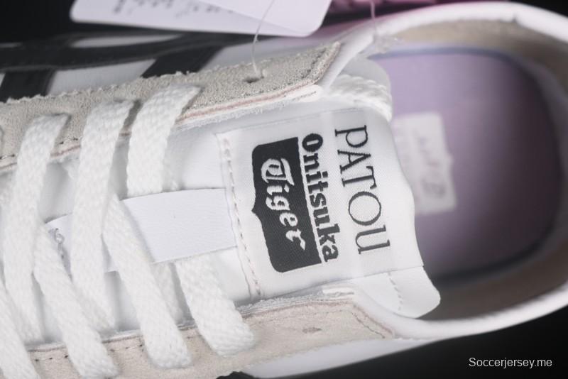 أونيتسوكا تايجر مكسيكو تايجر 66 حذاء رياضي جلدي منخفض من الجلد للجري العادي - 1183C380-100