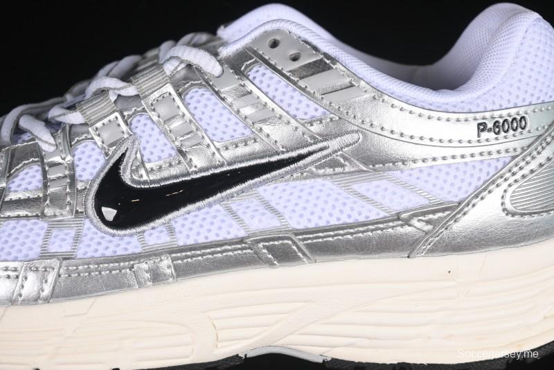 حذاء رياضي ريترو كاجوال P-6000 Prm من نايك بتصميم خفيف الوزن - CD6404-105