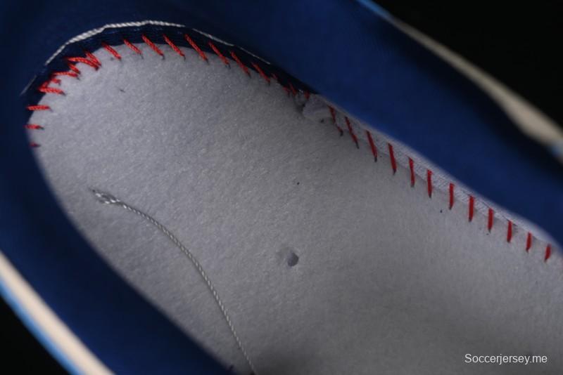 حذاء نايك اير فورس 1'07 المنخفض الكاجوال من نايك بتصميم وجه الشبح بخط أزرق - DF0188-053