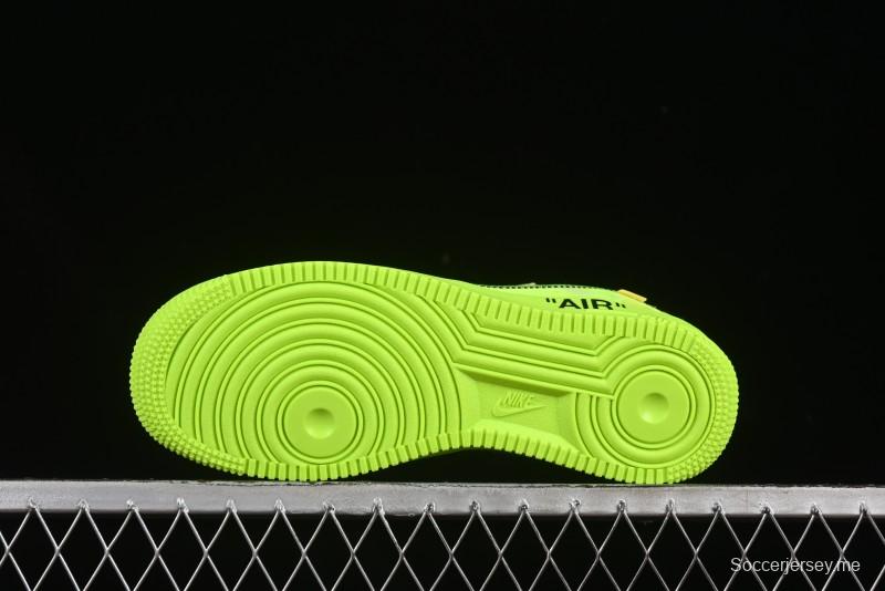 حذاء نايك اوف وايت × اير فورس 1 اير فورس 1 لو اوف وايت بالتعاون مع اوف وايت اوف اوف نايك حذاء رياضي أصفر شفاف - AO4606-700