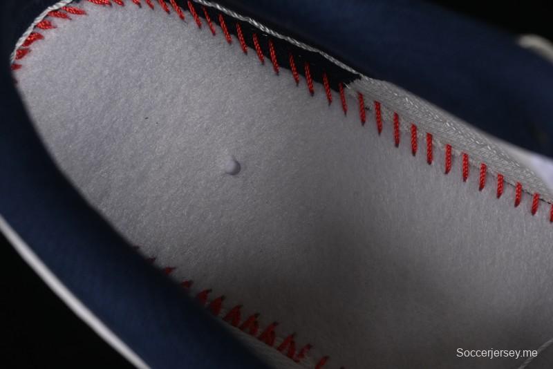 حذاء نايك اير فورس 1 '07 منخفض سوبريم سوبريم بالتعاون مع نايك باللون الرمادي والأزرق الكاجوال - HH7518-054