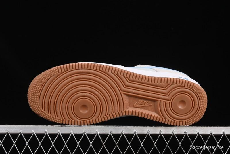 حذاء رياضي نايك اير فورس 1 '07 منخفض كاجوال مع وسادة هوائية كاملة الطول - IB6388-002