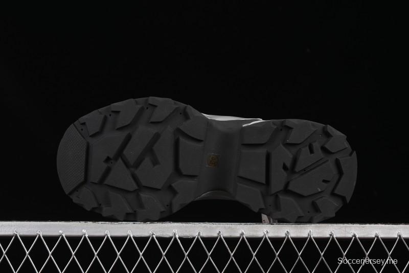 حذاء الجري الرياضي الكاجوال GG-CC بنعل هلالي ثلاثي الطبقات مع نعل رياضي ثلاثي الطبقات وارتفاع 5 سم - 668-1