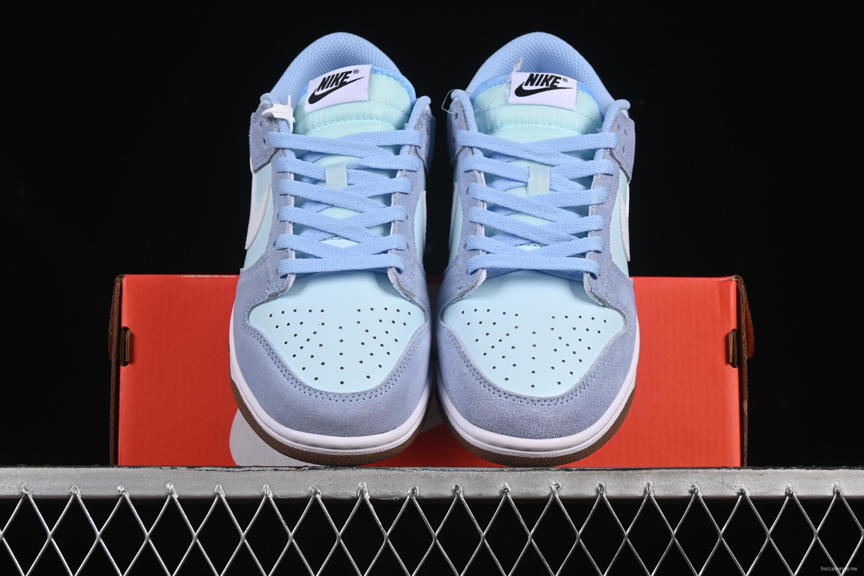 حذاء رياضي كاجوال ريترو ريترو منخفض من نايك من الجلد والجلد المدبوغ مع نعل من حليب جوز الهند المعتق - IB6399-400