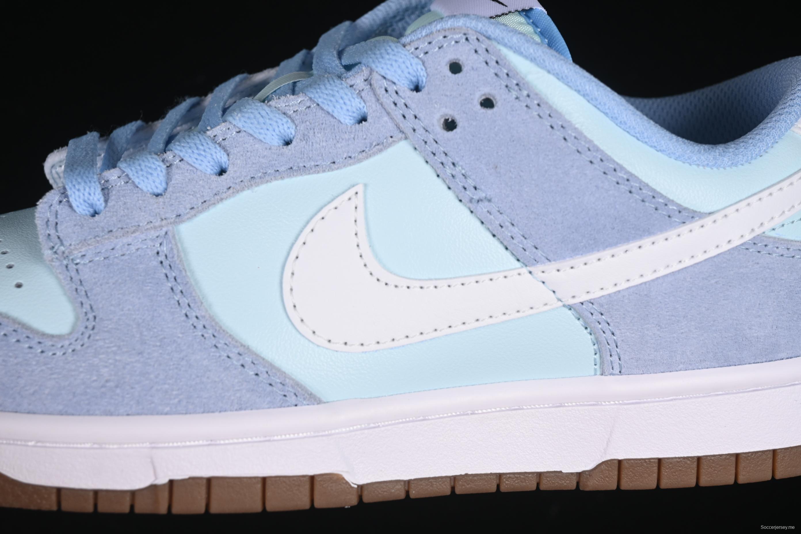 حذاء رياضي كاجوال ريترو ريترو منخفض من نايك من الجلد والجلد المدبوغ مع نعل من حليب جوز الهند المعتق - IB6399-400