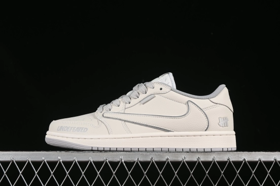 حذاء نايك ترافيس سكوت x Fragment Design x Air Jordan 1 Low OG SP SP AJ1 Collaboration - DF1845-532