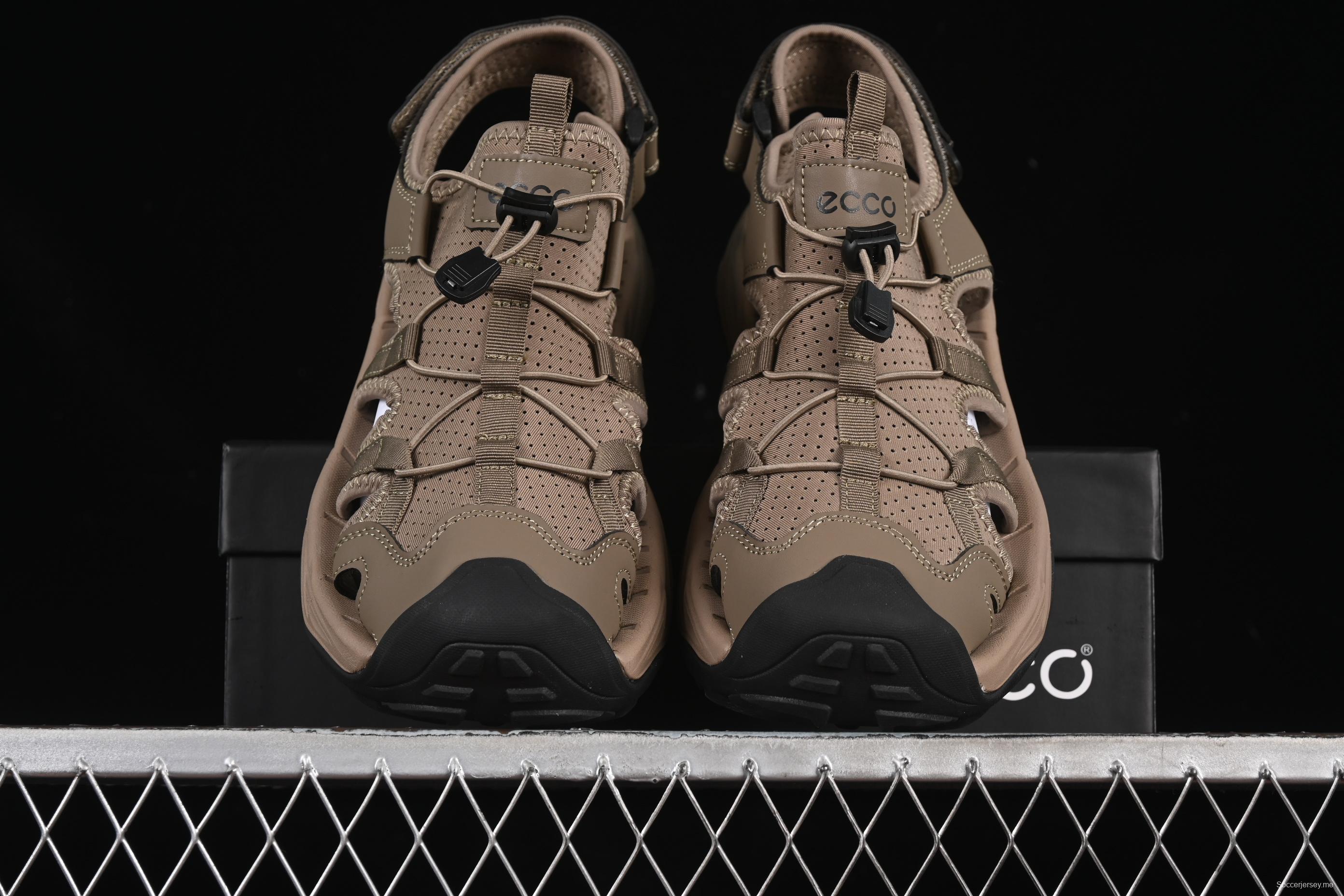 صندل رياضي ترفيهي خارجي من سلسلة إيكو أوف تريل الرياضية التي تغطي أصابع القدم - 68936801003