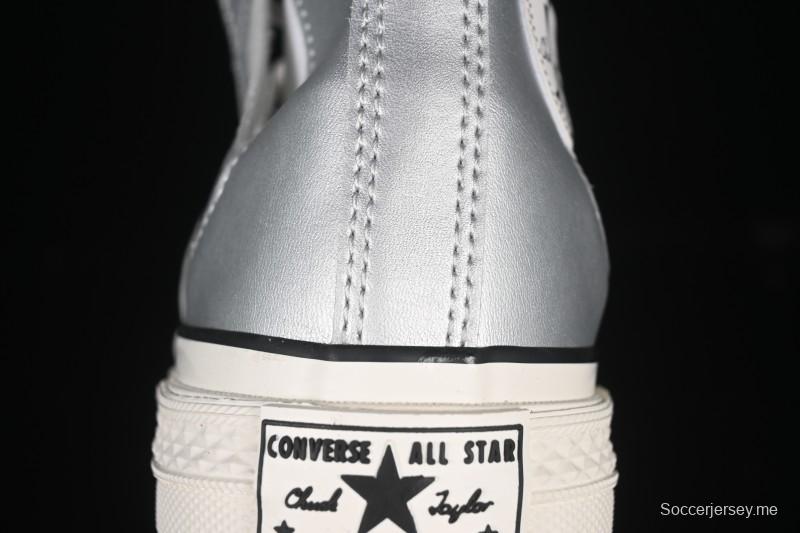 Converse Chuck 1970s Future Silver High-Top Casual Sneakers - A15187C